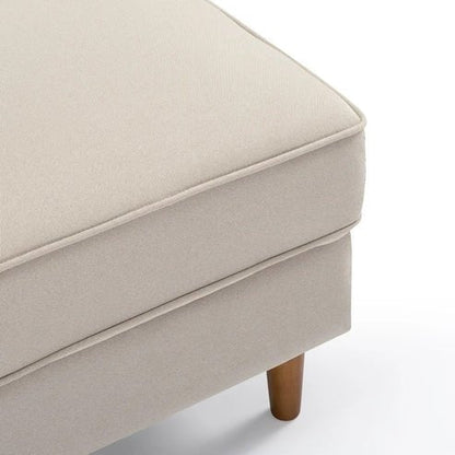 Opulence Ottoman In Suede