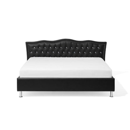 Lyanna Upholstered Bed Without Storage In Leatherette