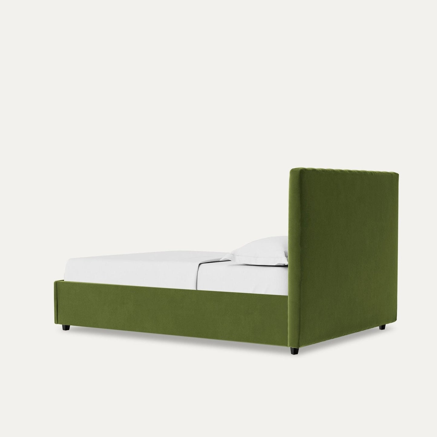 Breeze Upholstered Luxury Bed With Hydraulic In Suede