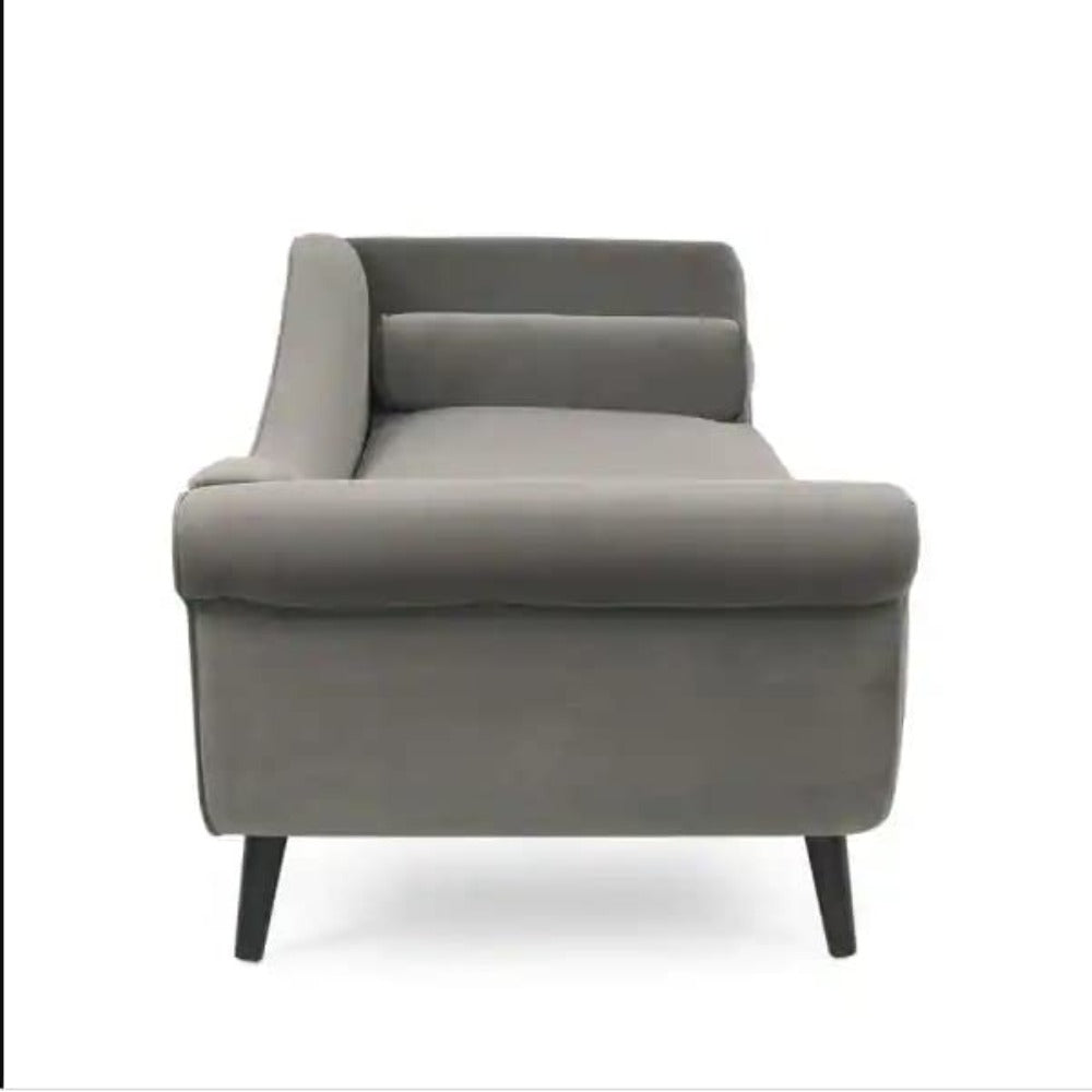 Neon Suede Lounger in Brown Color