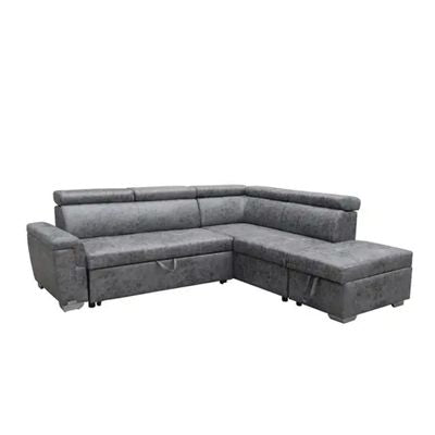 Zaxxy Sofa Cum Bed With Lounger