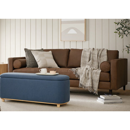 Palo Sofa | 3+ Seater Italian Leather Sofa (7 feet)