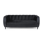Bobran Modern Sofa Set in Suede