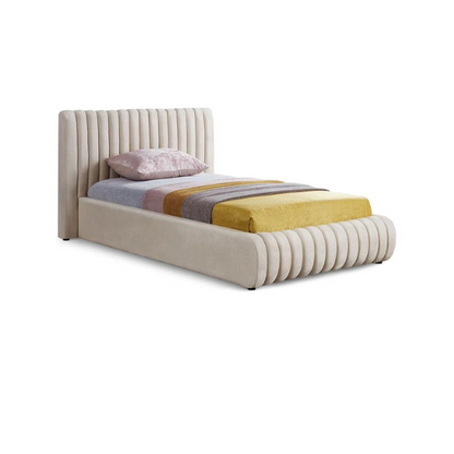Bornholm Upholstered Bed Without Storage In Suede