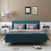 Rome Upholstered Bed Without Storage In Suede