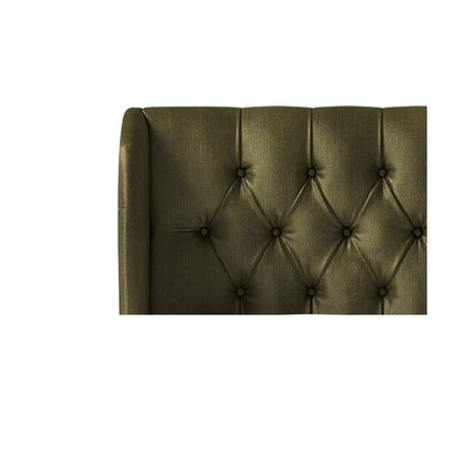 Sansa Upholstered Bed Without Storage In Suede