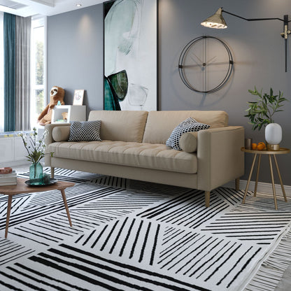 Palo Sofa T  | 3+ Seater (7 feet) | Tufted