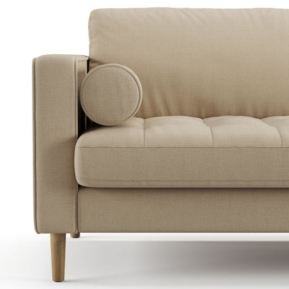 Palo Sofa T  | 3+ Seater (7 feet) | Tufted
