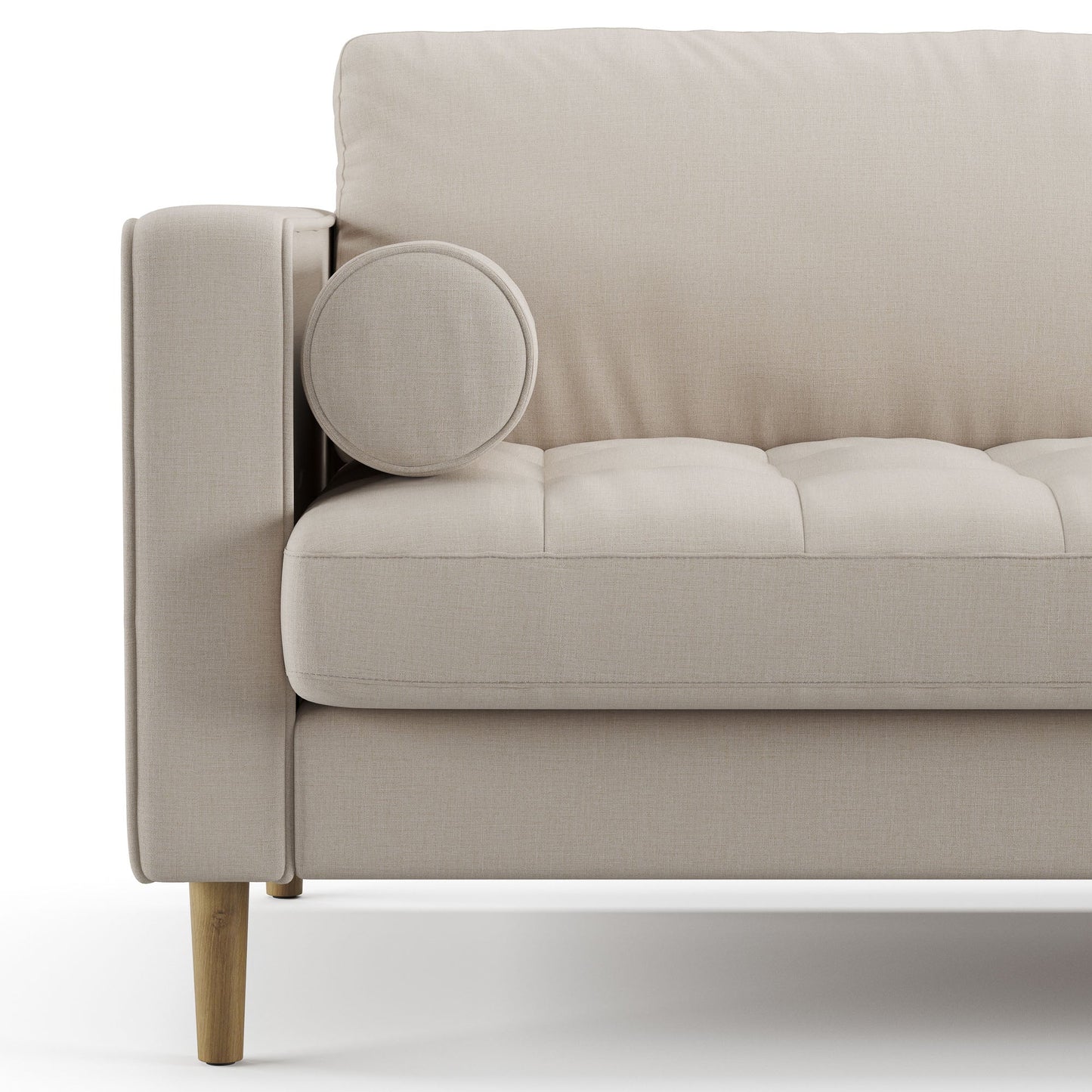 Palo Sofa T  | 3+ Seater (7 feet) | Tufted