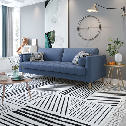 Palo Sofa T  | 3+ Seater (7 feet) | Tufted