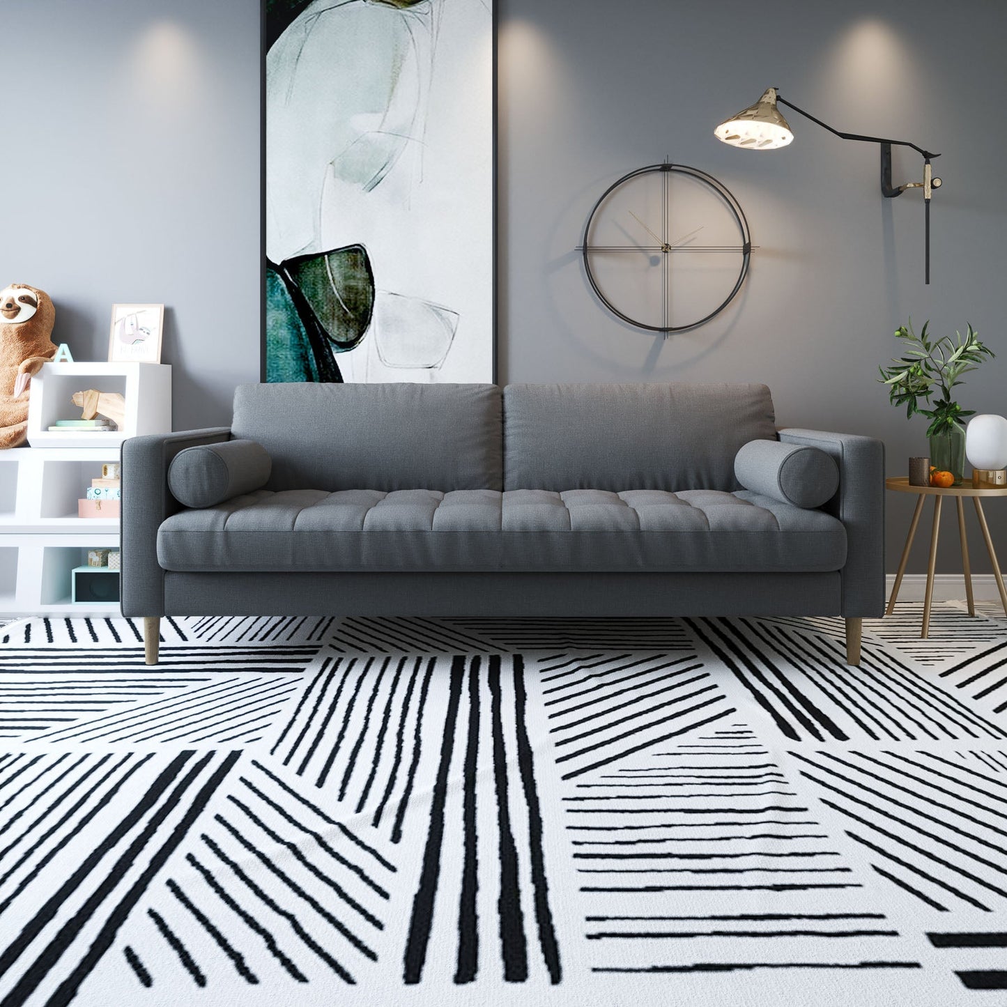 Palo Sofa T  | 3+ Seater (7 feet) | Tufted