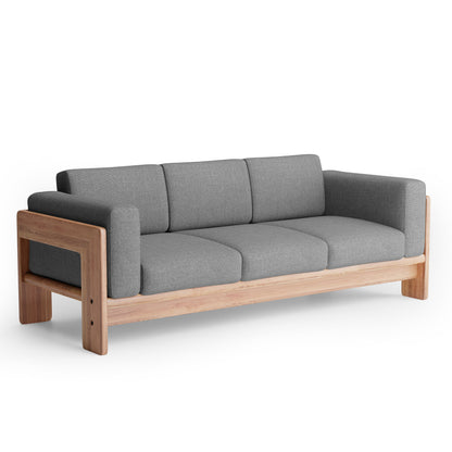 Nordhaven Sofa | 3 Seater | Solid Teak Wood/Walnut/Oak Wood
