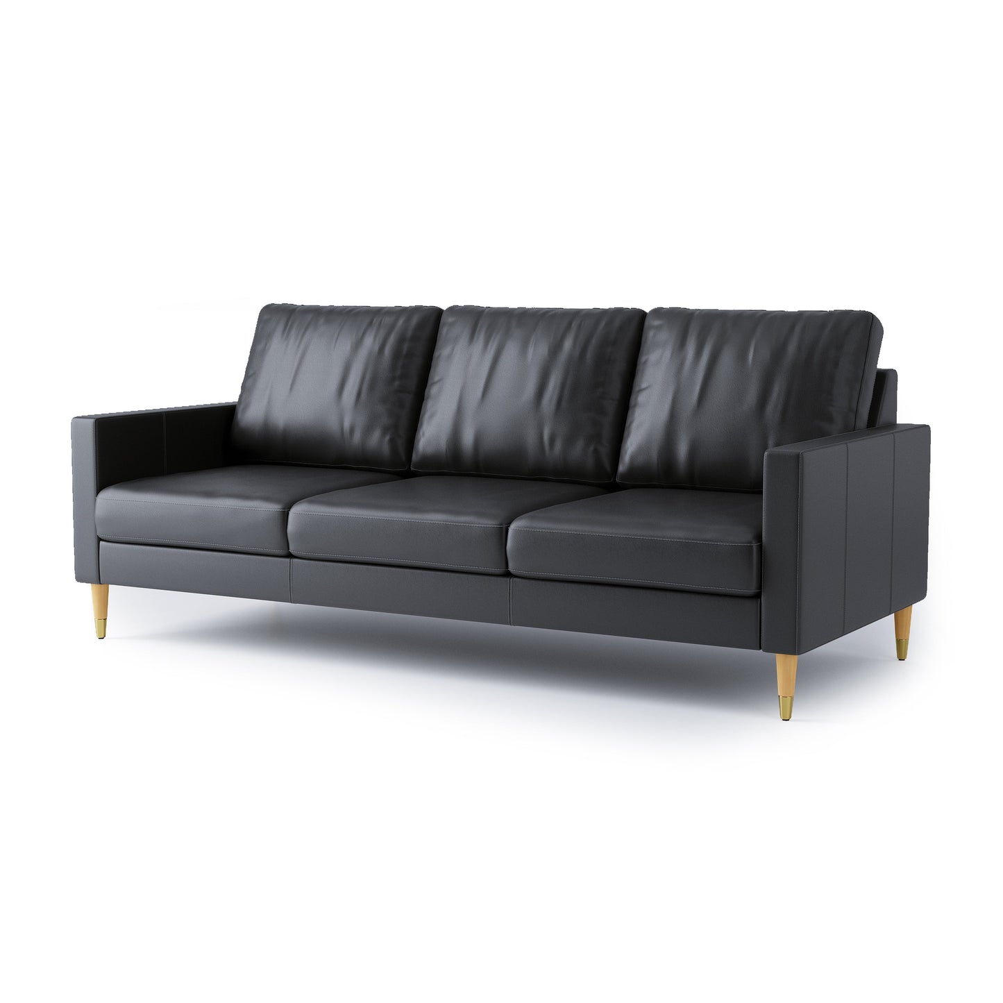 Lore Sofa | 3 Seater Italian Leather Sofa (7 feet)