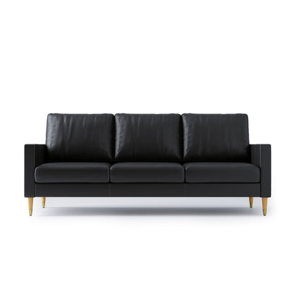 Lore Sofa | 3 Seater Italian Leather Sofa (7 feet)
