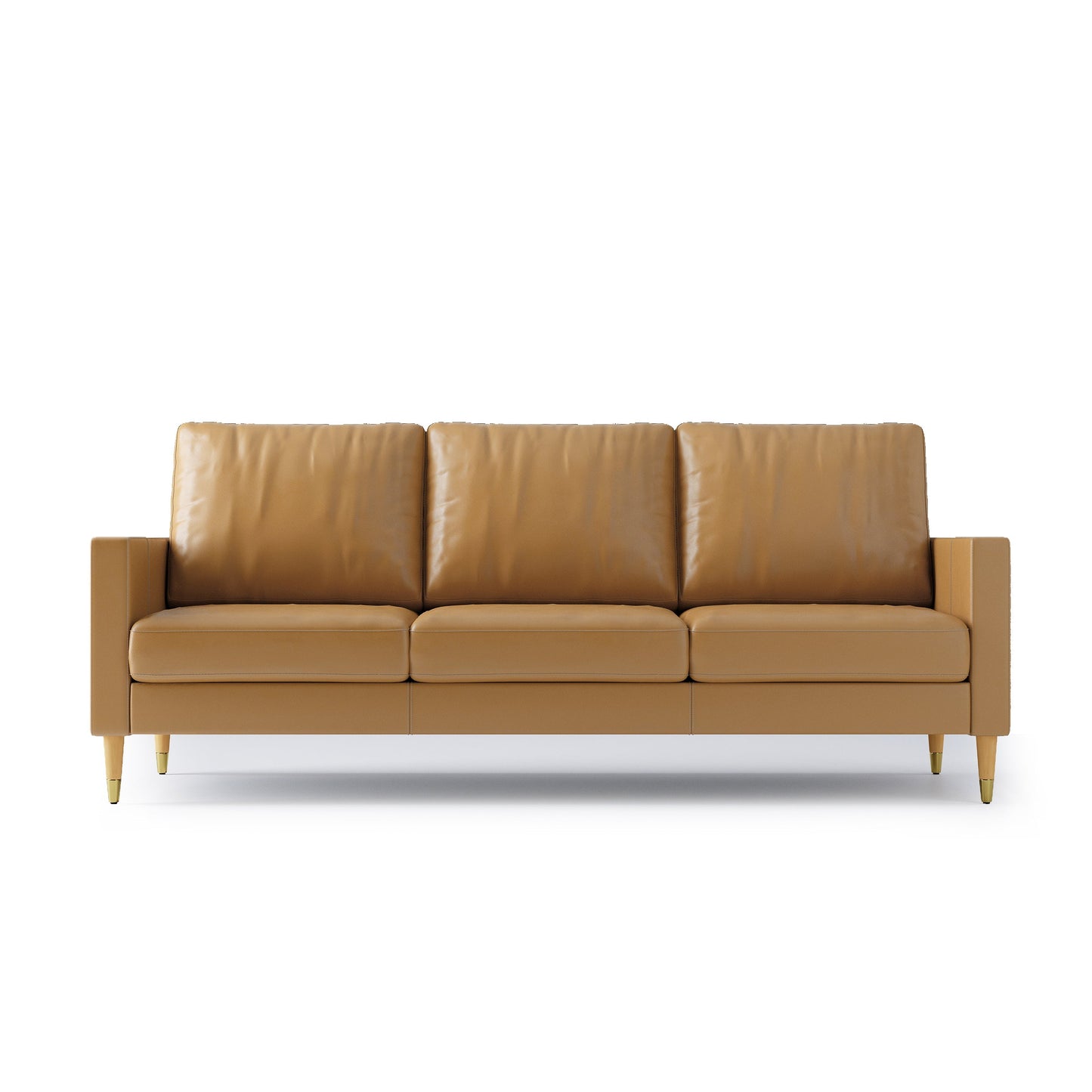 Lore Sofa | 3 Seater Italian Leather Sofa (7 feet)