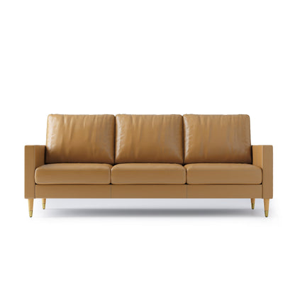 Lore Sofa | 3 Seater Italian Leather Sofa (7 feet)
