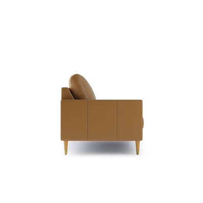 Lore Sofa | 3 Seater Italian Leather Sofa (7 feet)