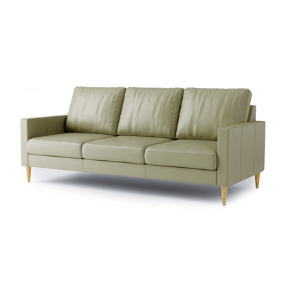 Lore Sofa | 3 Seater Italian Leather Sofa (7 feet)