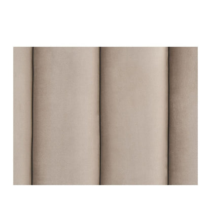 Jame Bed Without Storage In Suede