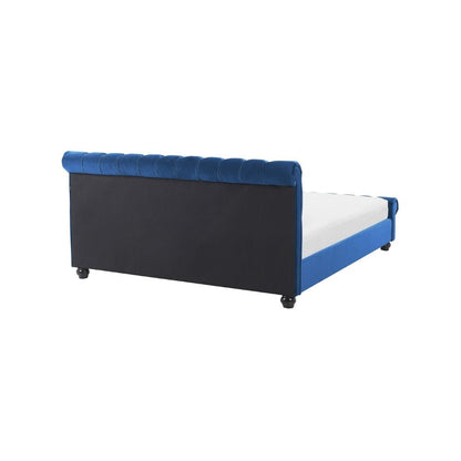 Arya Upholstered Bed Without Storage In Suede