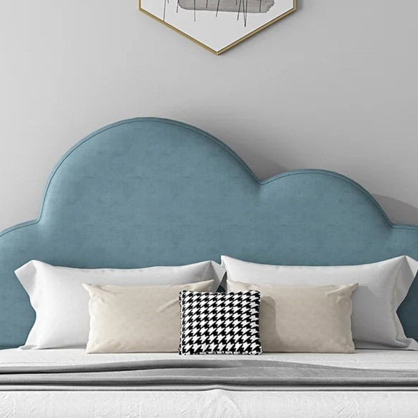 Cloud Pro Upholstered Kids Bed Without Storage In Suede
