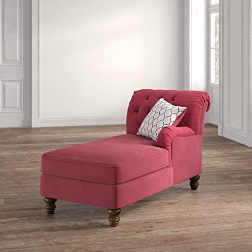 Unicorn Suede Lounger in Red Color