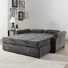 Elegance Scape Sofa Cum Bed in Suede