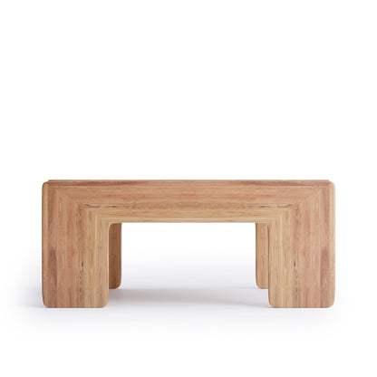 Nordhaven Coffee Table - Solid Walnut/Teak/Oak Wood (Square)