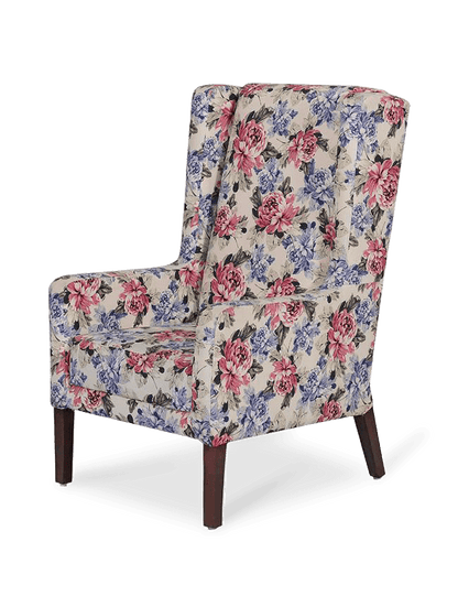 Graceful Haven Wing Chair