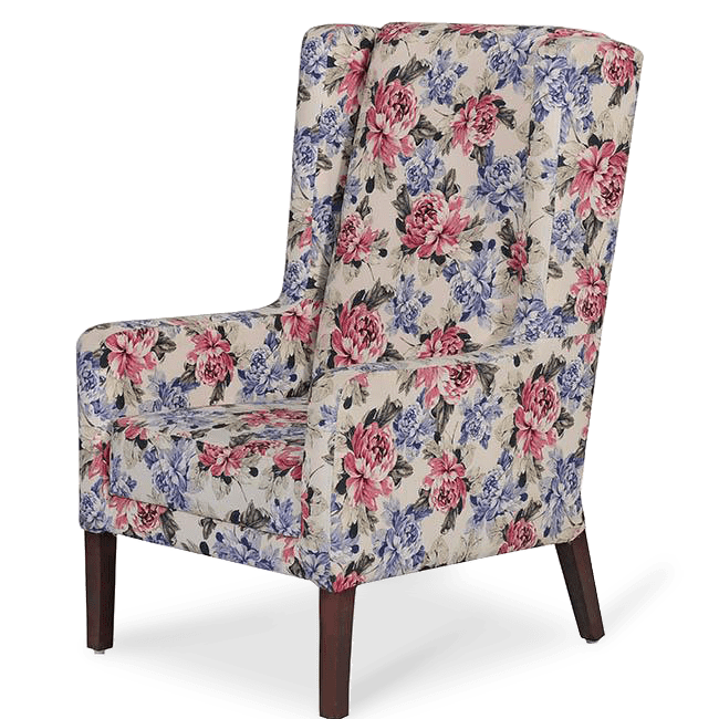 Graceful Haven Wing Chair