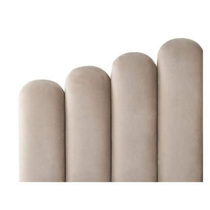 Jame Bed Without Storage In Suede