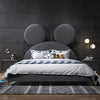 Micky Mouse Upholstered Kids Bed Without Storage In Suede