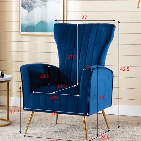 Timeless Winged Throne Wing Chair