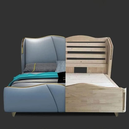 Rize Upholstered Bed Without Storage In Fabric