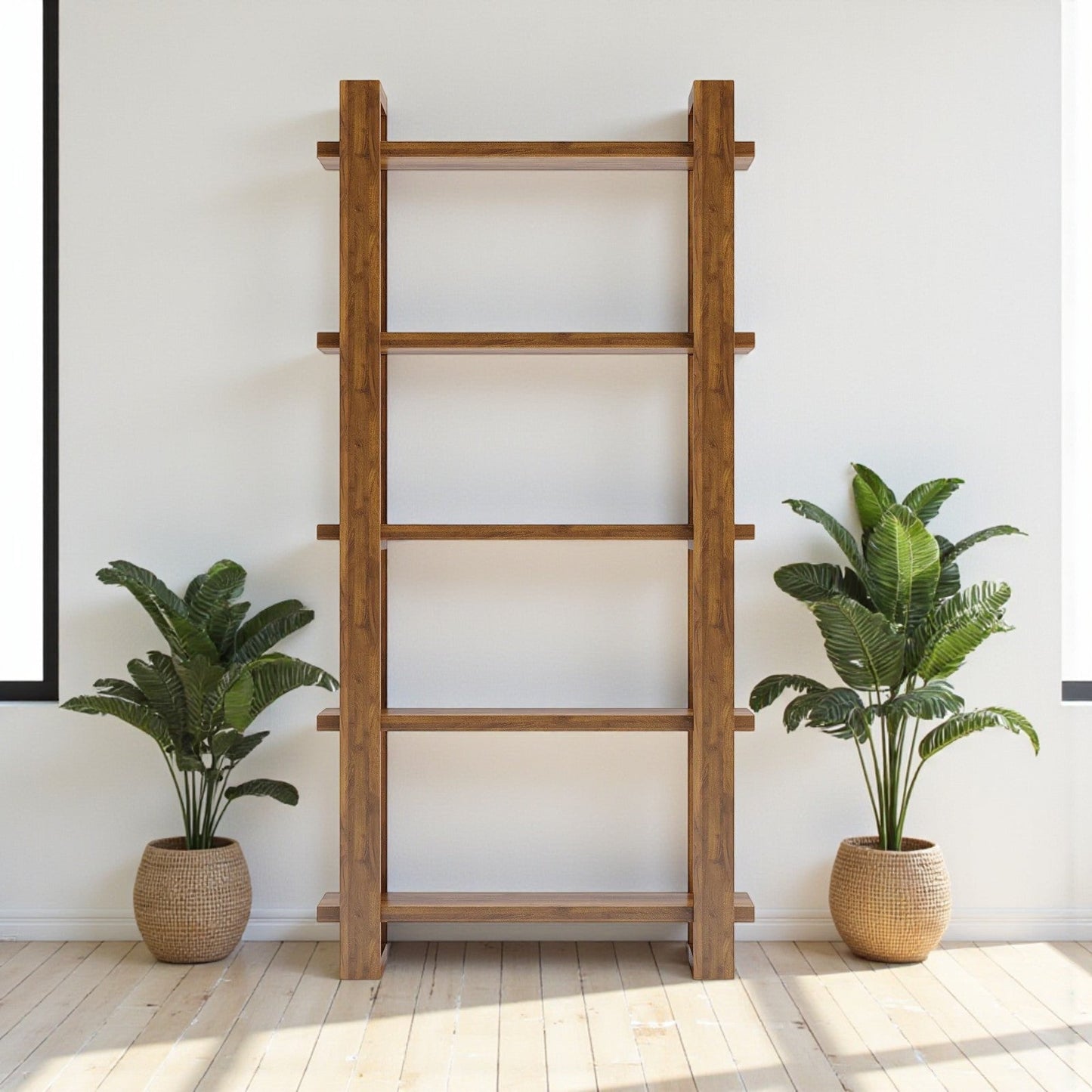 Harmony Shelf/Bookcase - Solid Teak Wood