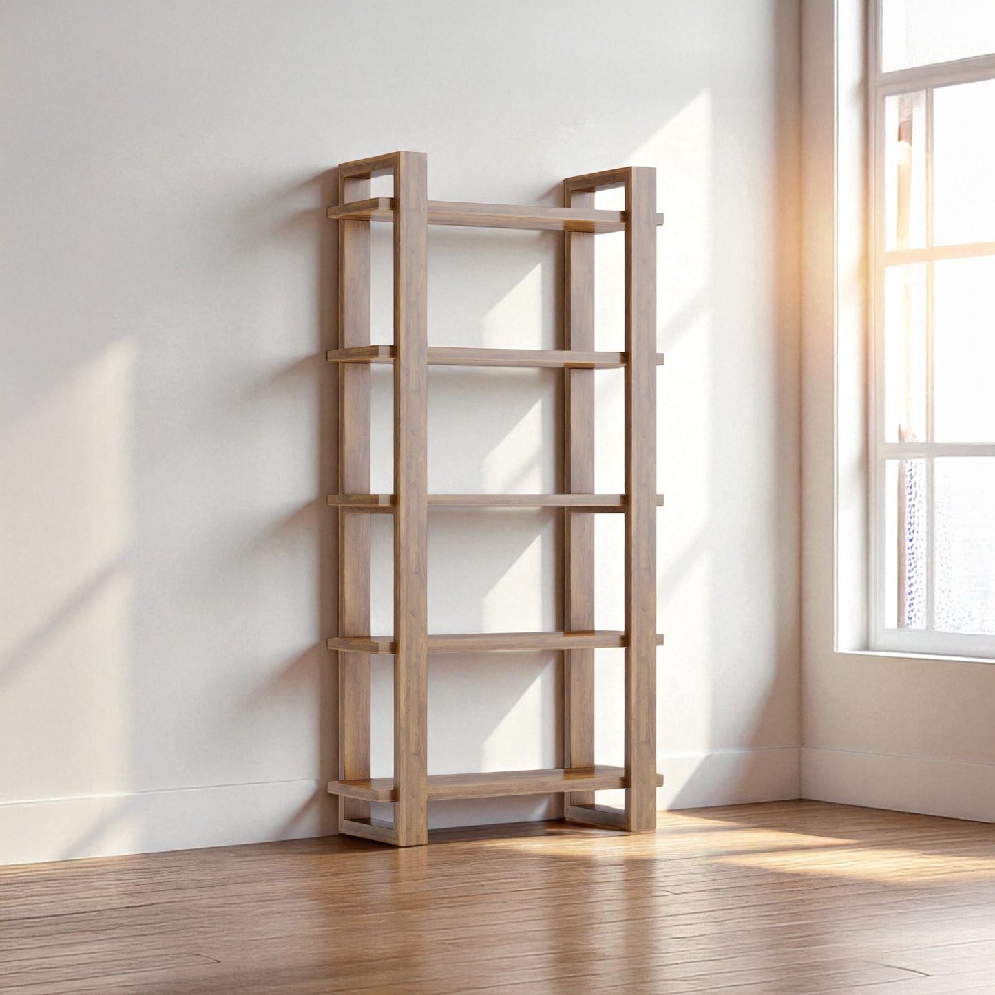 Harmony Shelf/Bookcase - Solid Teak Wood