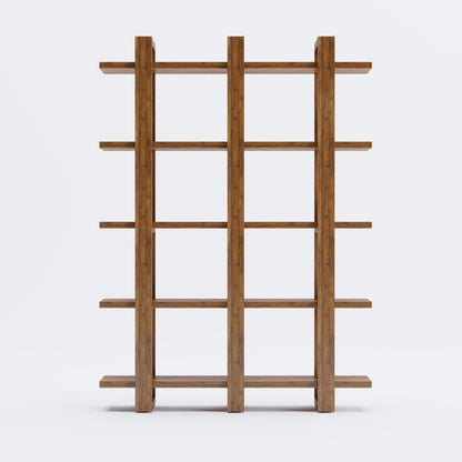 Harmony Shelf/Bookcase - 49" - Solid Teak Wood