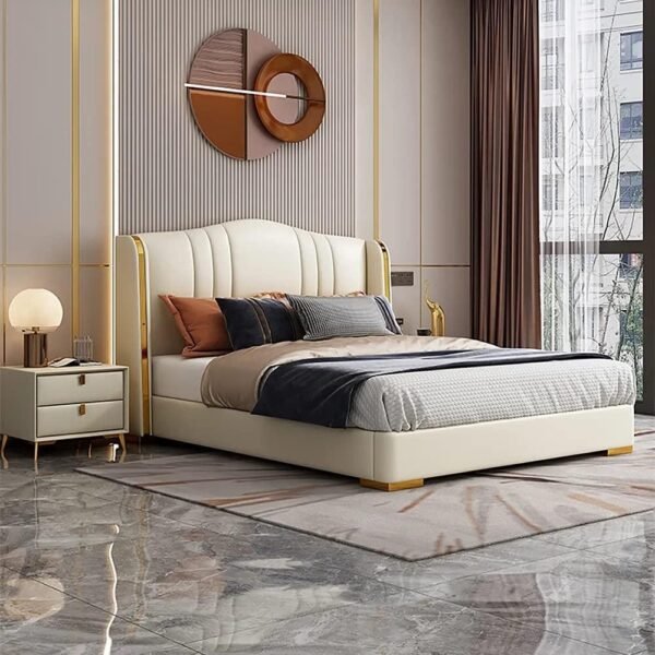 Kerry Upholstered Bed Without Storage In Leatherette
