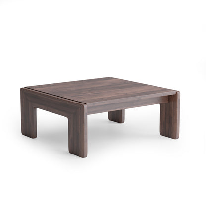 Nordhaven Coffee Table - Solid Walnut/Teak/Oak Wood (Square)