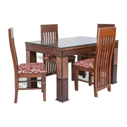 Modern Luxury Dining Set - 4 Seater