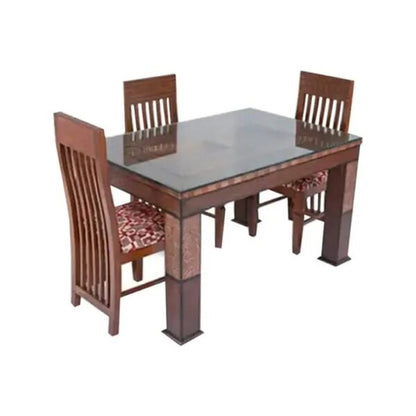 Modern Luxury Dining Set - 4 Seater