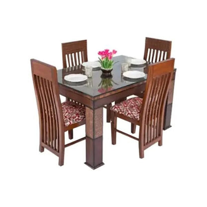 Modern Luxury Dining Set - 4 Seater
