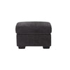 Majestic Ottoman In Grey Fabric