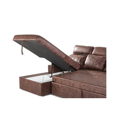 Modern Style Sofa Cum Bed With Lounger