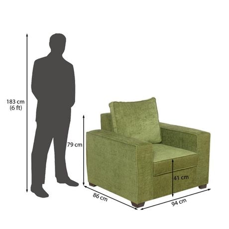 Modish Retreat Sofa Set In Velvet