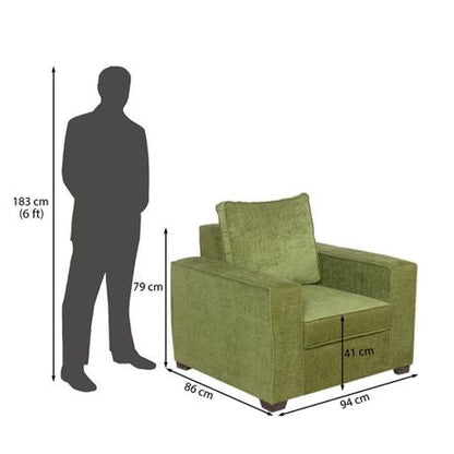 Modish Retreat Sofa Set In Velvet