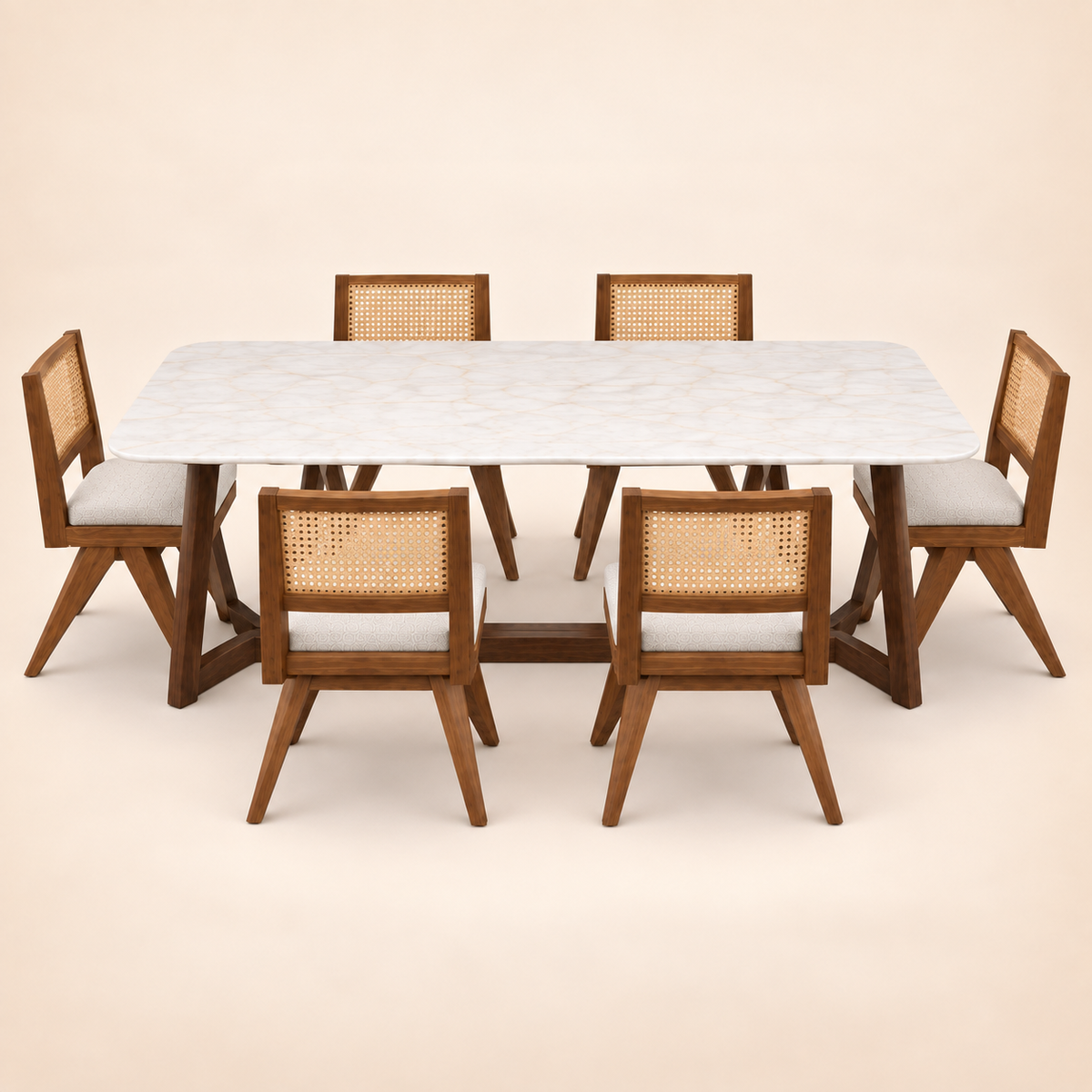 Pranaisha Designs ALDO-6S-WHT-SELENA ALDO_6S_WHT_SELENA_03_Straight.png