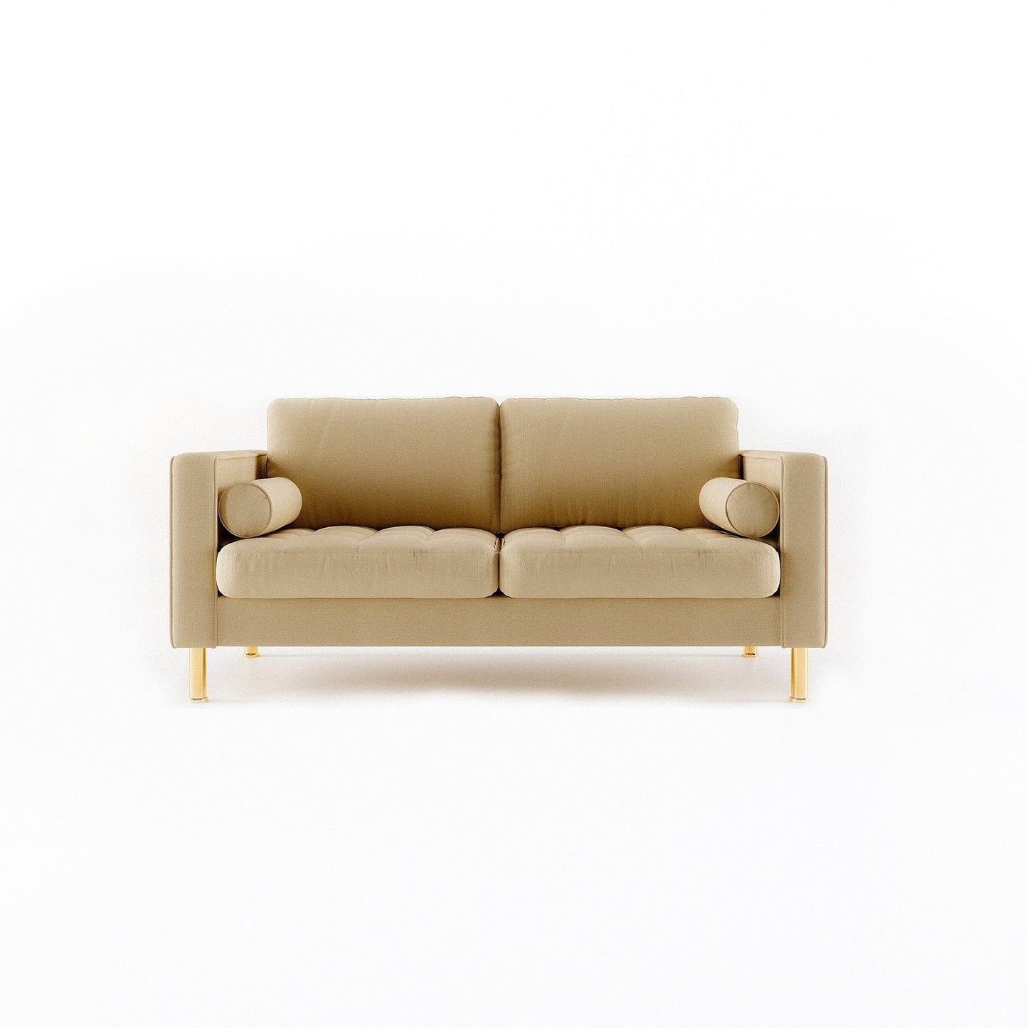 Palo Sofa T (Split Seats) | 2.5 Seater (6 feet) | Tufted