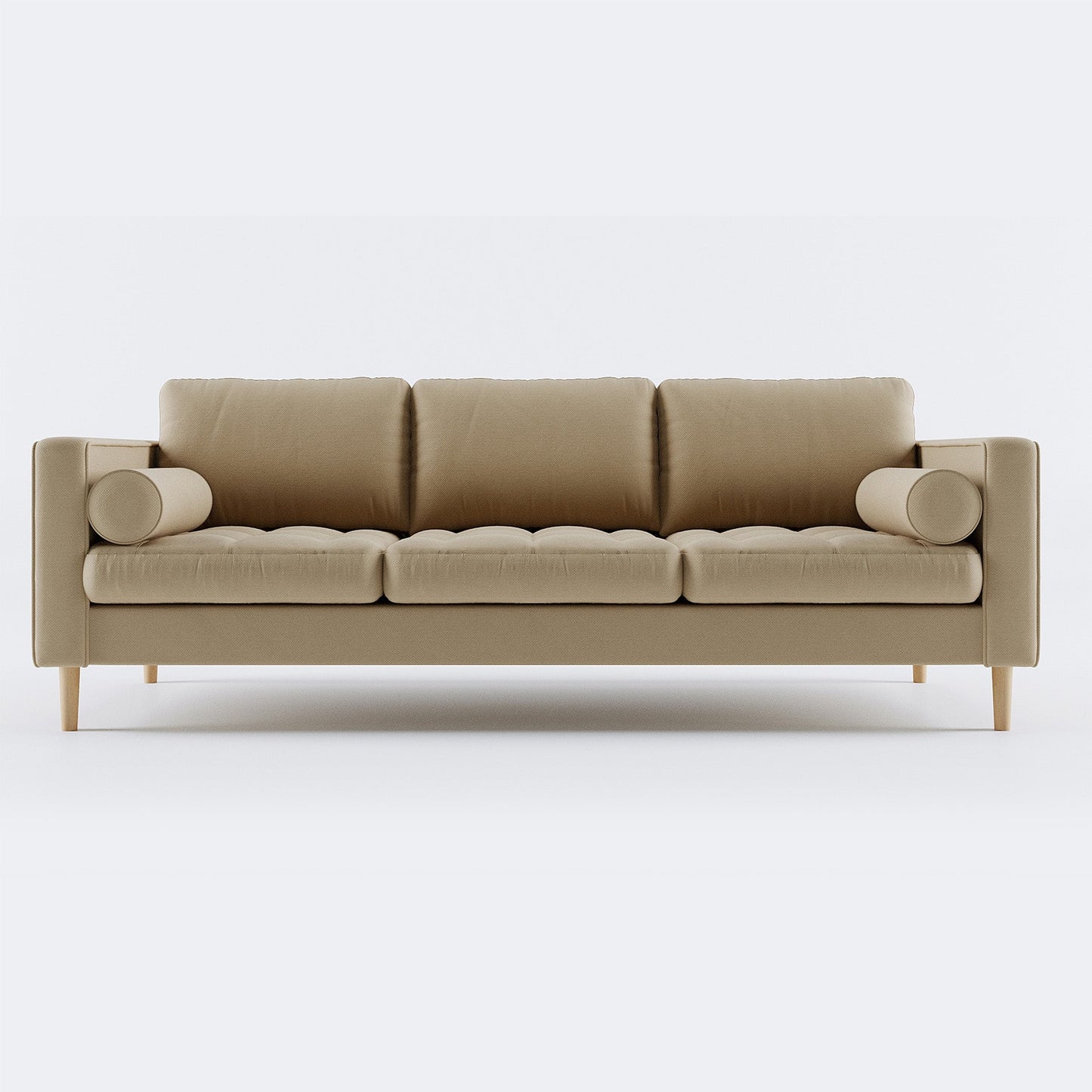Palo Sofa T (Split Seats) | 3+ Seater (7 feet) | Tufted