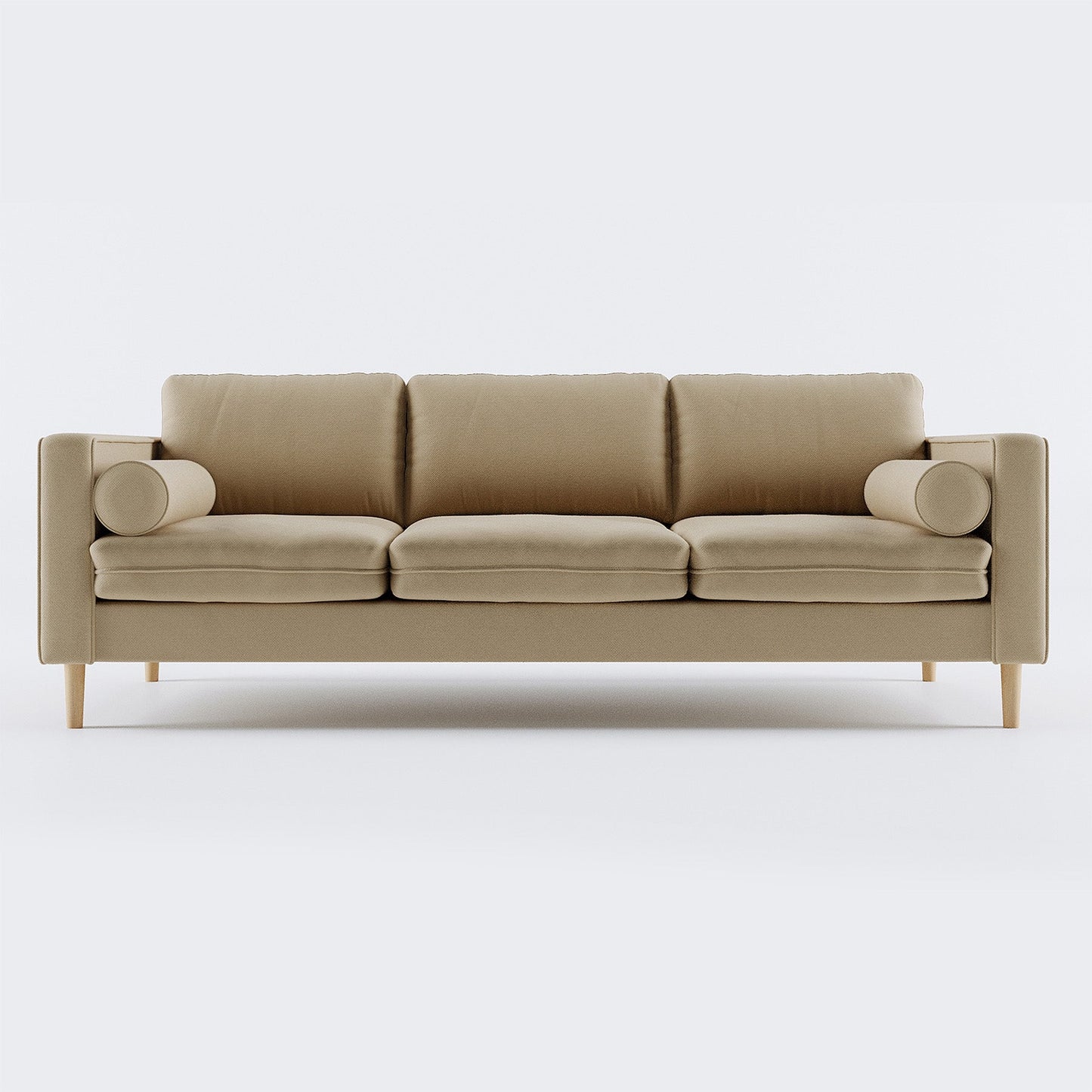 Palo Sofa (Split Seats) | 3+ Seater (7 feet) | Removable Fabrics